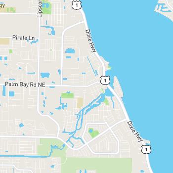 Map of Palm Bay